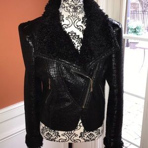 Jacket with soft inside